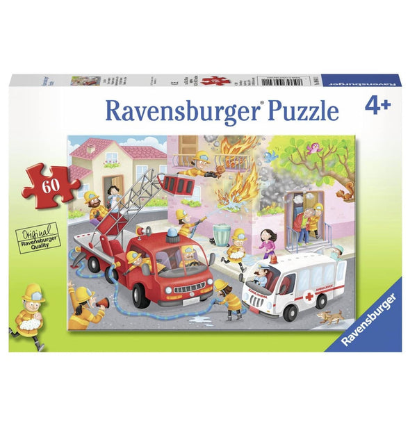 Ravensburger Jigsaw Puzzle | Firefighter Rescue! 60 Piece