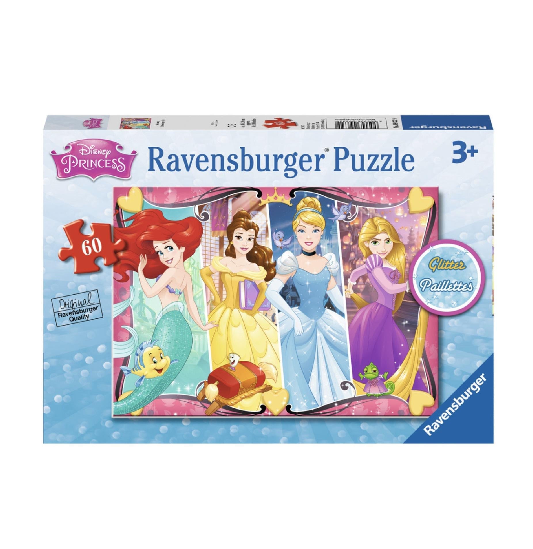 Ravensburger Jigsaw Puzzle | Glitter Disney Princess Heartsong 60 Piece