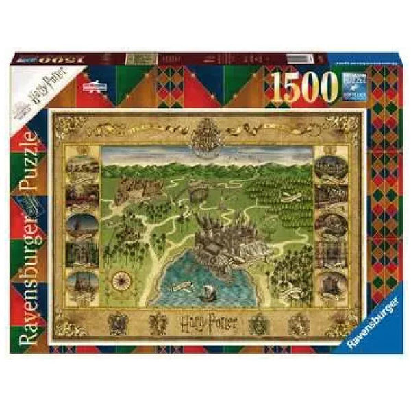 Ravensburger Jigsaw Puzzle | Hogwarts Map 1500 Piece