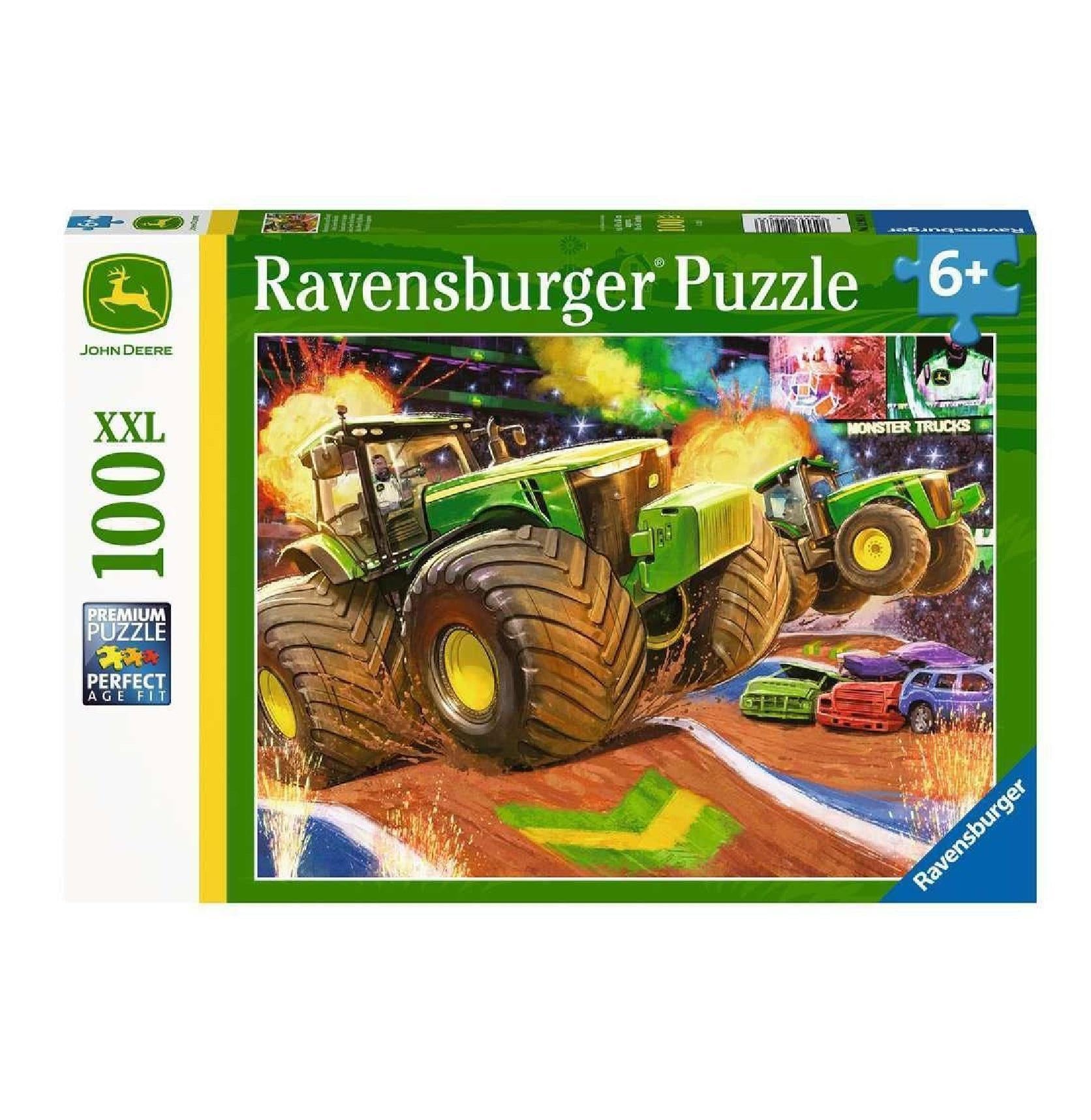 Ravensburger Jigsaw Puzzle | John Deere Big Wheels 100 Piece