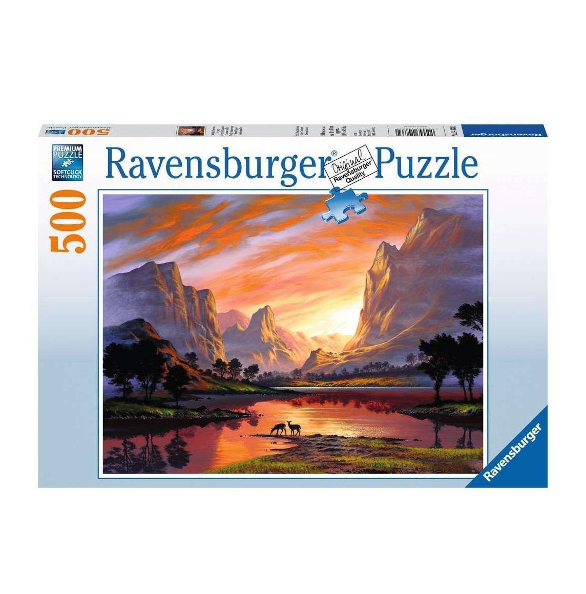 Ravensburger Lighthouse at Sunset 500 Piece Jigsaw Puzzle