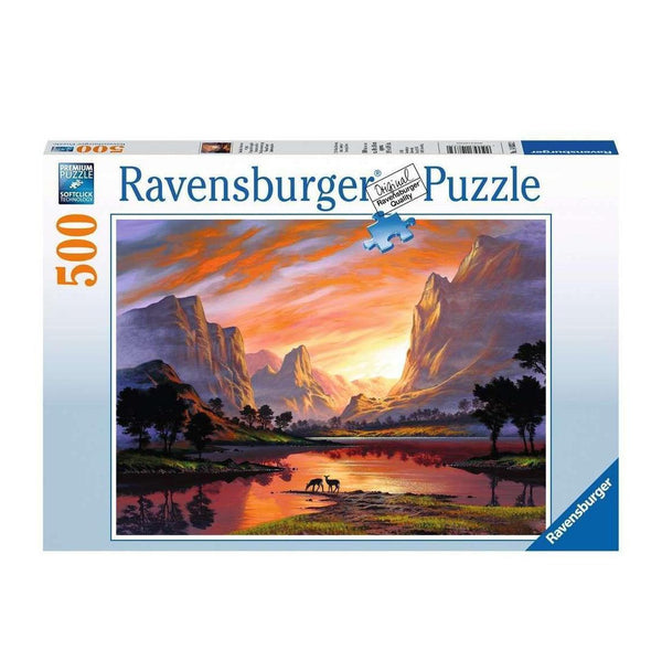 Ravensburger Jigsaw Puzzle | Lighthouse at Sunset 500 Piece