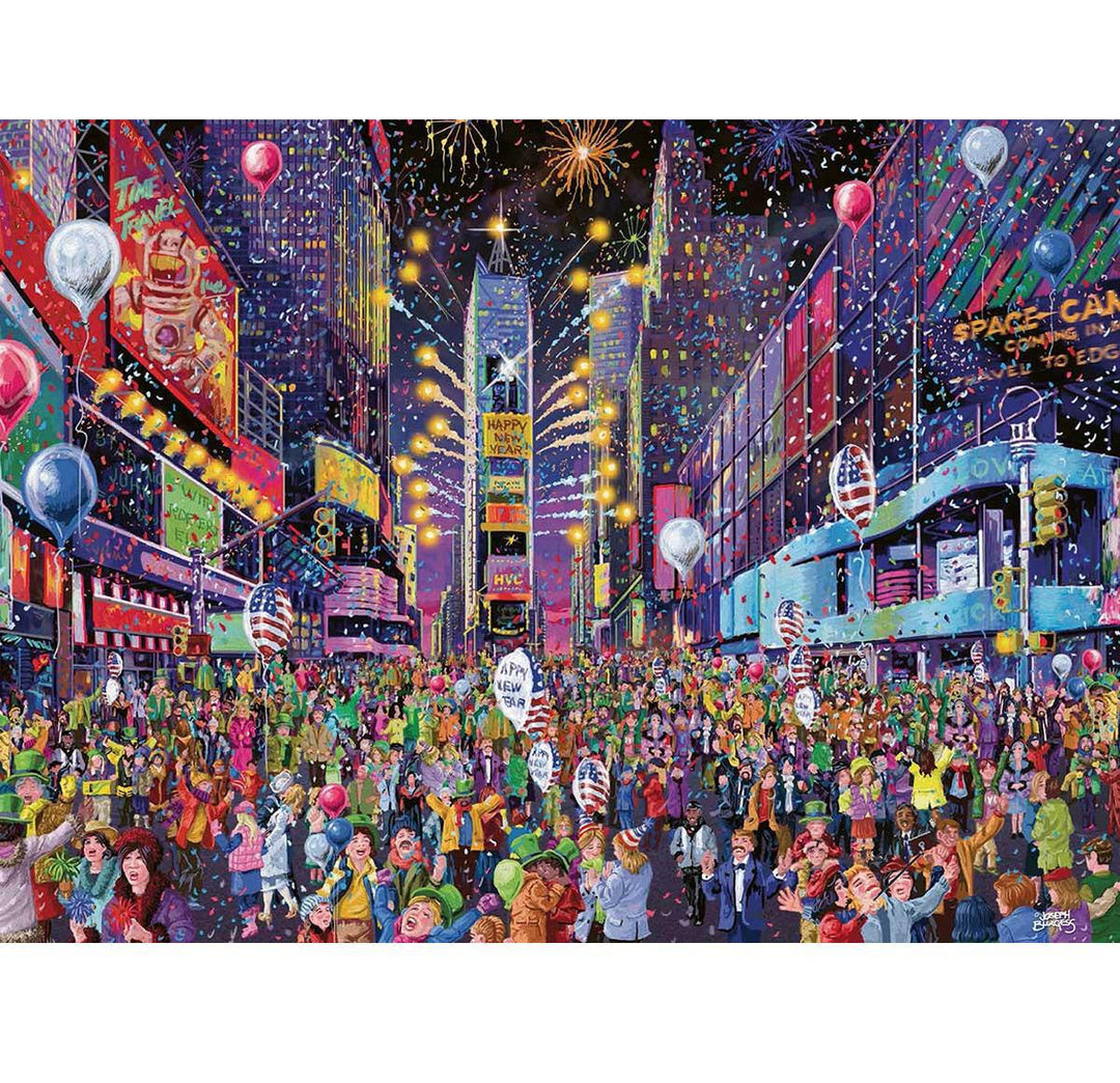 Ravensburger Jigsaw Puzzle | New Years Eve in Times Square 500 Piece