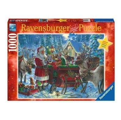 Ravensburger Jigsaw Puzzle | Packing the Sleigh 1000 Piece