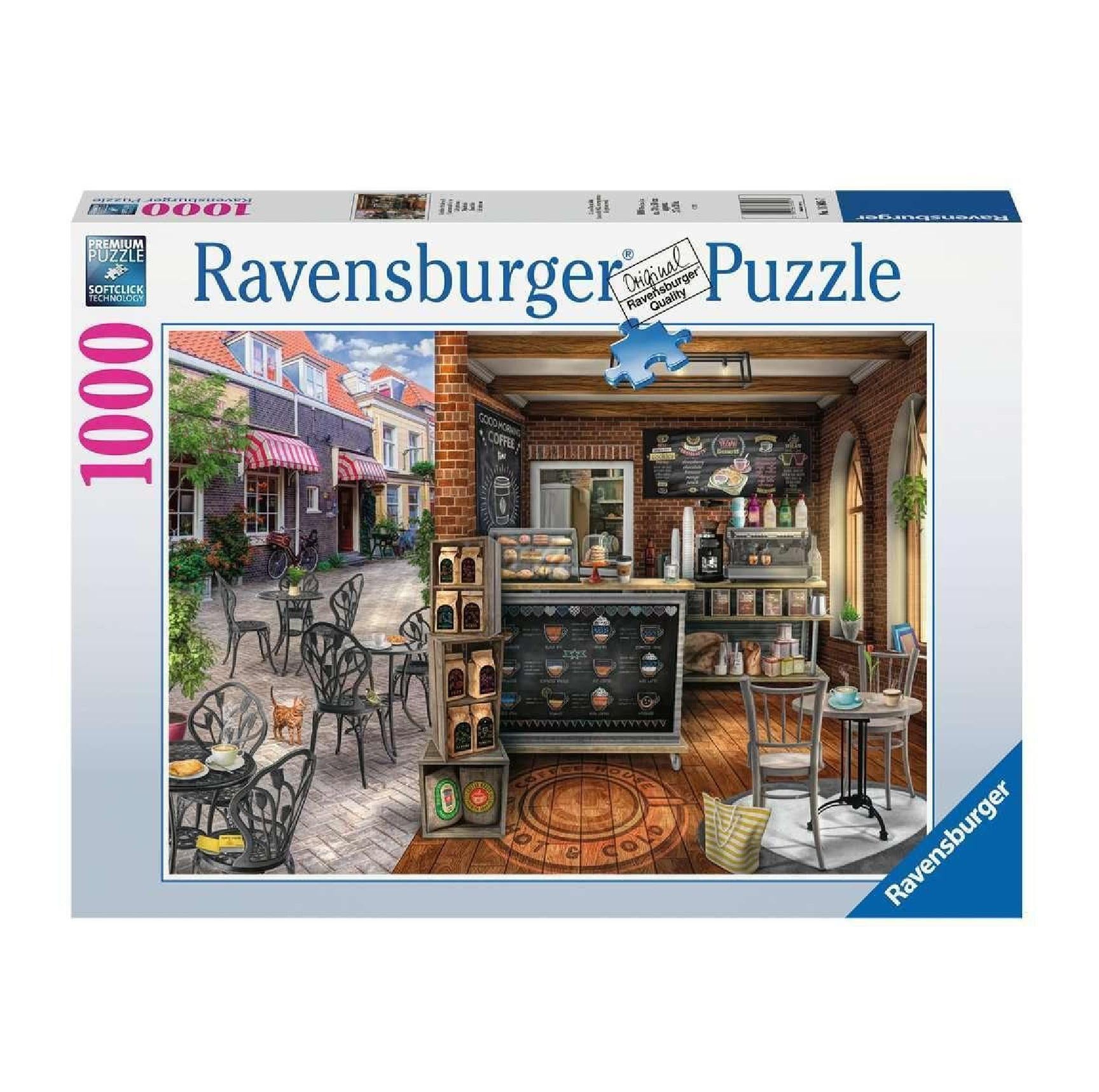 Ravensburger Jigsaw Puzzle | Quaint Café 1000 Piece