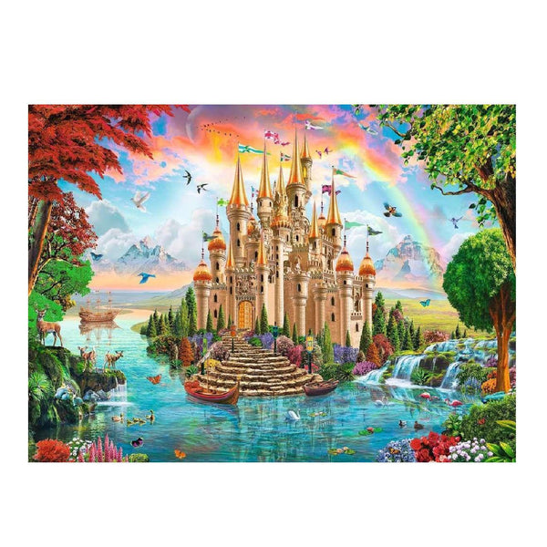 Ravensburger Jigsaw Puzzle | Rainbow Castle 100 Piece