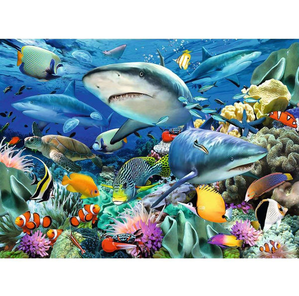 Ravensburger Jigsaw Puzzle | Shark Reef 60 Piece