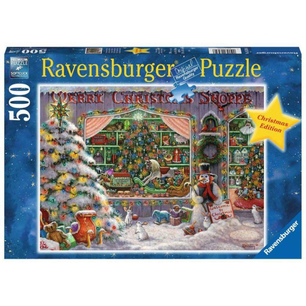 Ravensburger Jigsaw Puzzle | The Christmas Shop 500 Piece