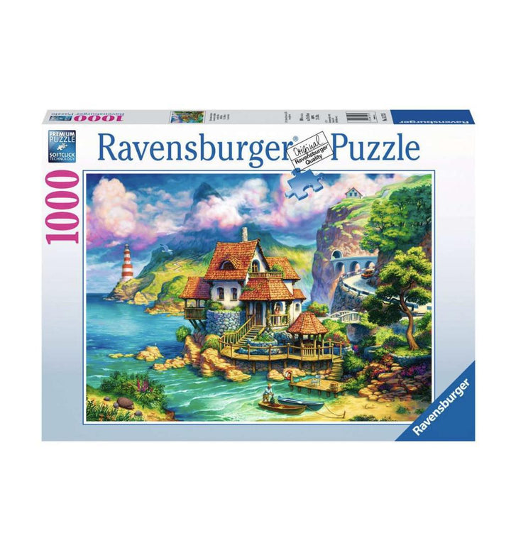 Ravensburger Jigsaw Puzzle | The Cliff House 1000 Piece