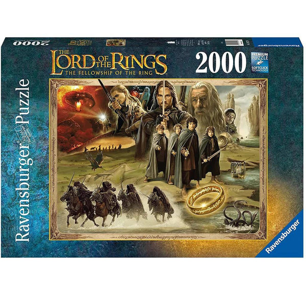 Ravensburger Jigsaw Puzzle | The Lord of the Rings: The Fellowship of the Ring 2000 Piece