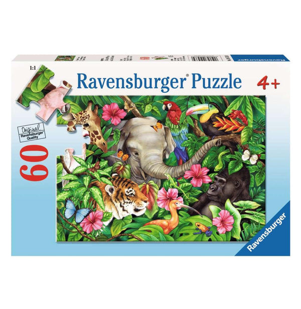 Ravensburger Jigsaw Puzzle | Tropical Friends 60 Piece