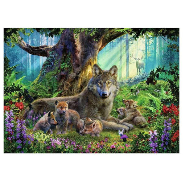 Ravensburger Jigsaw Puzzle | Wolves in the Forest 1000 Piece