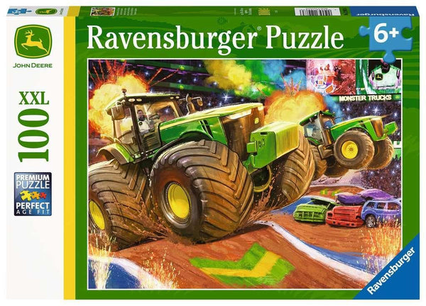 Ravensburger | John Deere Big Wheels 100 Piece Jigsaw Puzzle