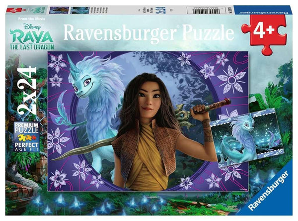 Ravensburger | Raya & the Last Dragon 2 x 24 Piece  Jigsaw Puzzle Duo