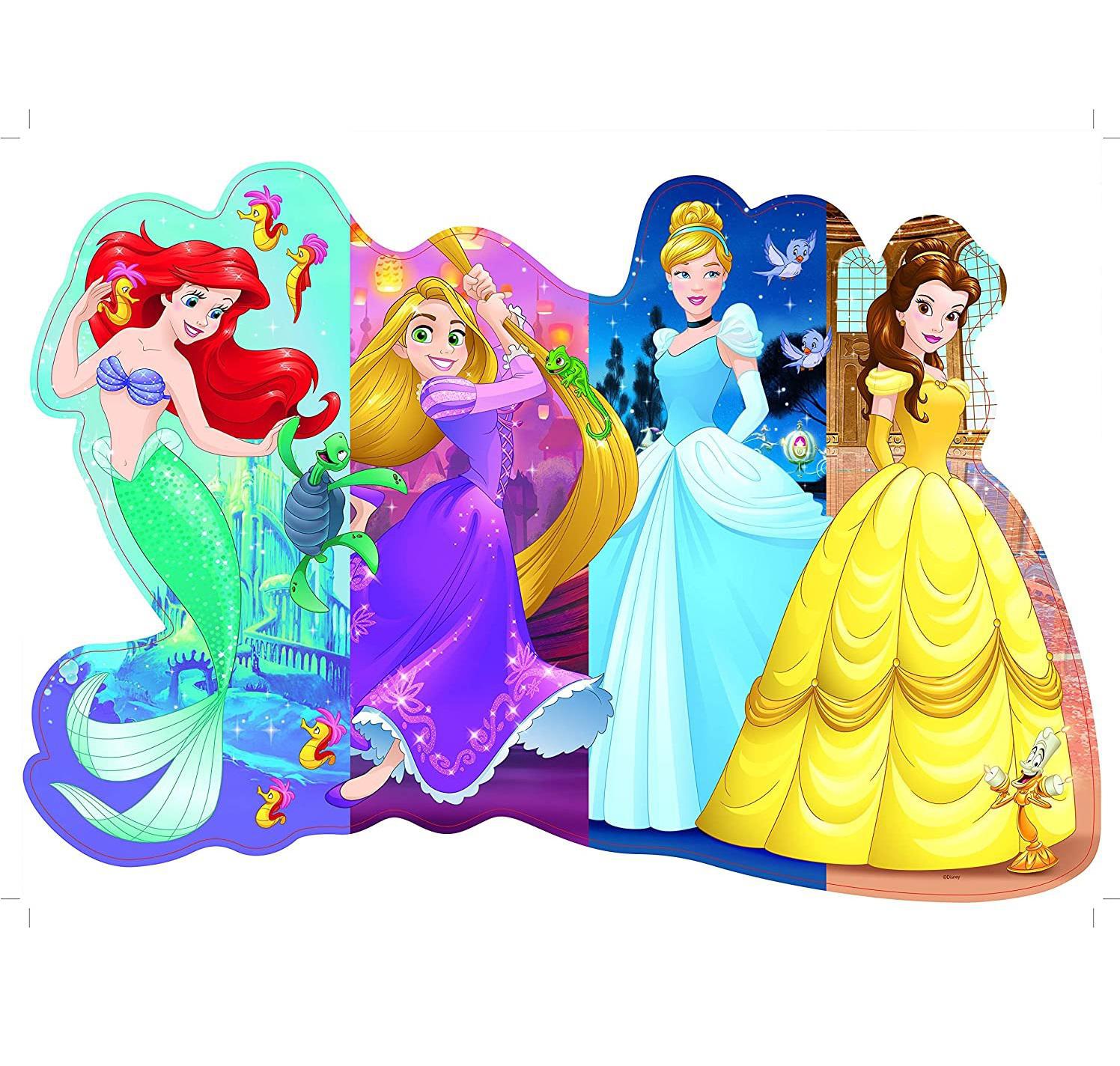 Ravensburger Shaped Jigsaw Puzzle | Pretty Disney Princesses 24 Piece