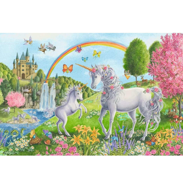 Ravensburger Super Sized Floor Jigsaw Puzzle | Prancing Unicorns 24 Piece