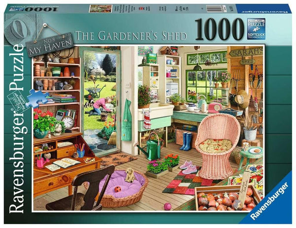 Ravensburger | The Garden Shed 1000 Piece  Jigsaw Puzzle