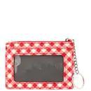Keychain Wallet | Gingham Red