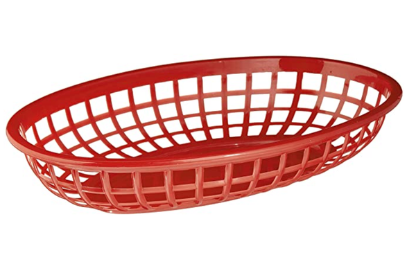 Pub Food Baskets (Set of 6) by Outset Red