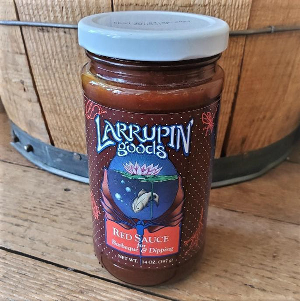 Larrupin' Sauces: Mustard Dill & Red Red Sauce