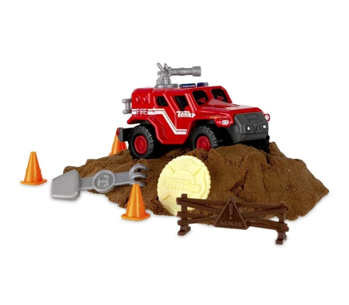 Tonka Mud Rescue Red Truck