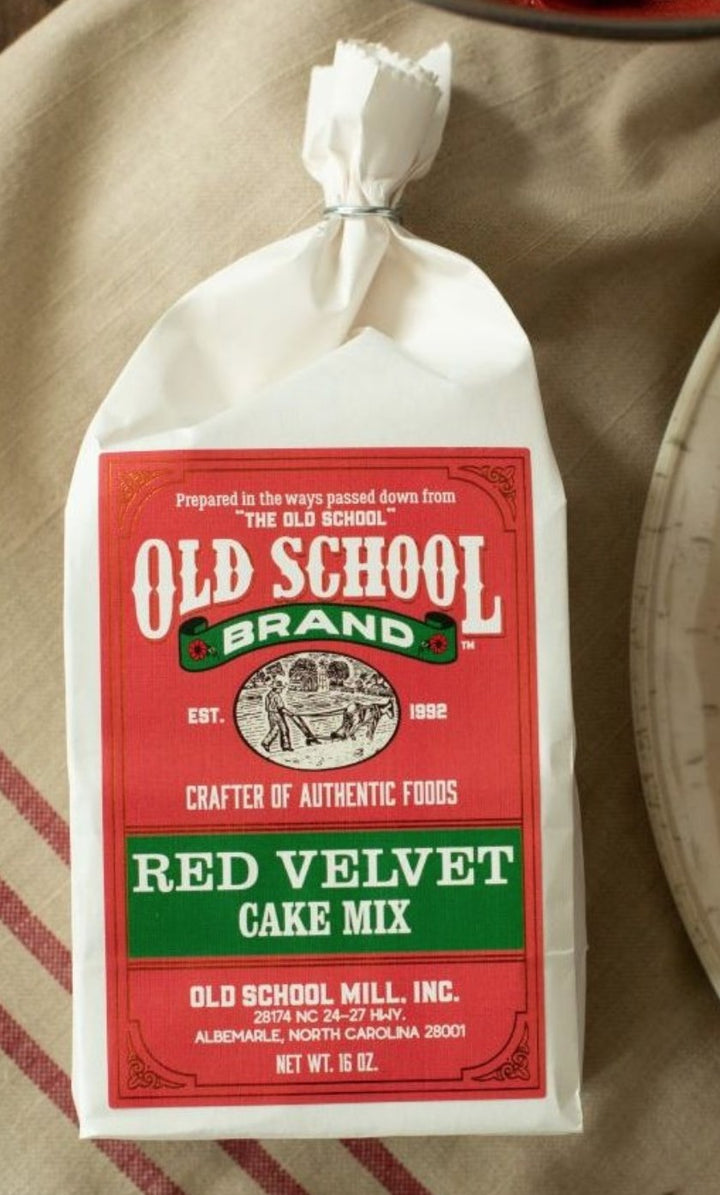 Red Velvet Cake Mix By Old School Brand