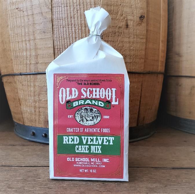 Red Velvet Cake Mix By Old School Brand