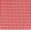 Decorative Silicone Lillie Pad Coaster | Gingham Red & White