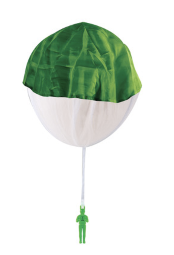 Retro Paratrooper