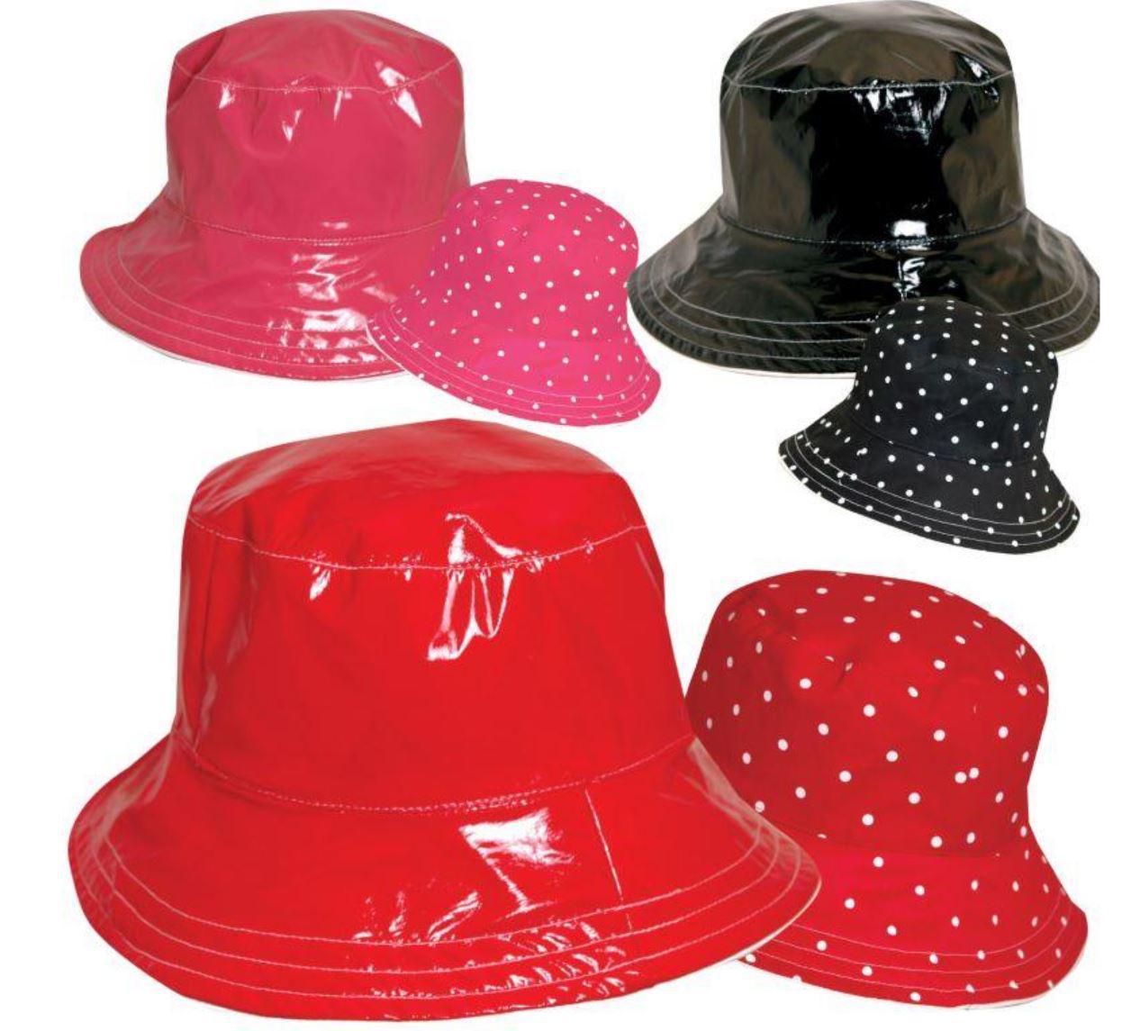 Reversible Women's Rain Hat