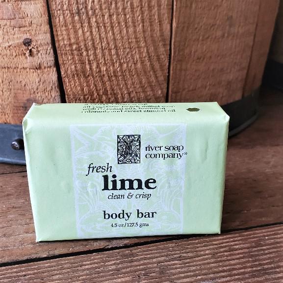 River Soap Company French Milled Soap | Fresh Lime