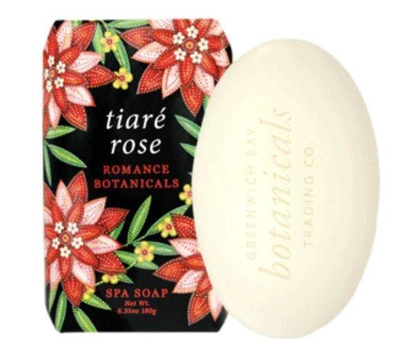 Romance Botanicals Spa Soap | Tiaré Rose