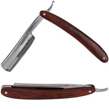 Straight Edge Razor Rosewood Handle