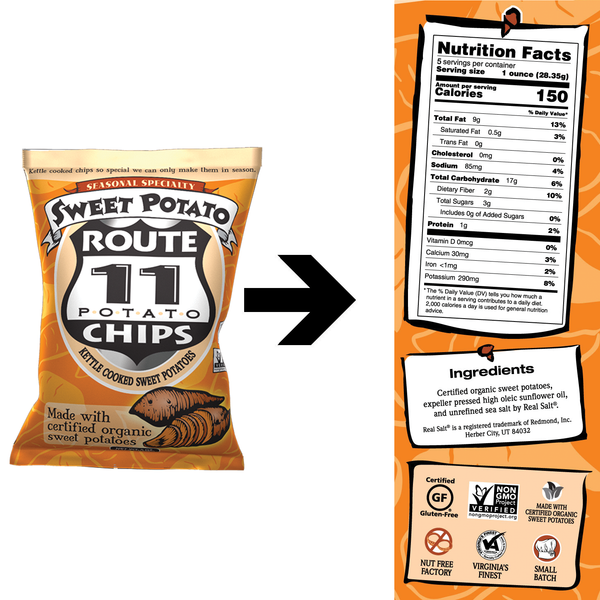 Route 11 Sweet Potato Chips