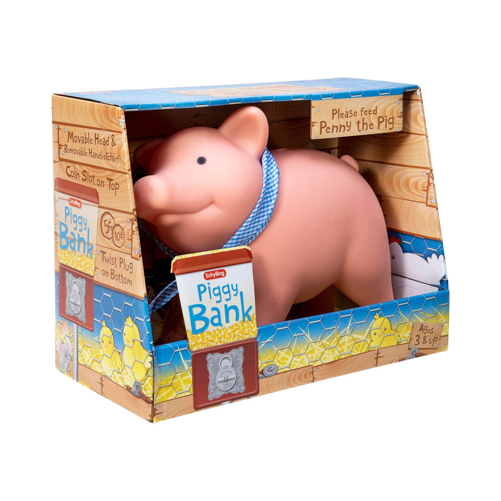 Rubber Penny the Pig Piggy Bank
