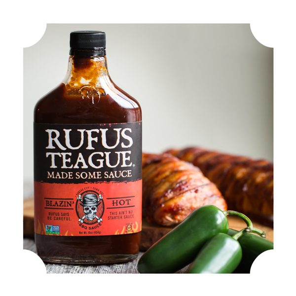 Rufus Teague BBQ Sauce |Blazin' Hot BBQ Sauce