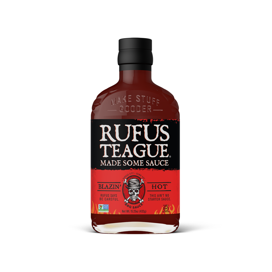 Rufus Teague BBQ Sauce |Blazin' Hot BBQ Sauce