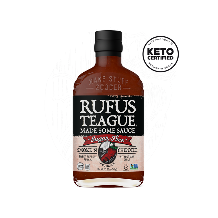 Rufus Teague BBQ Sauce | Smoke'N Chipotle |Sugar Free