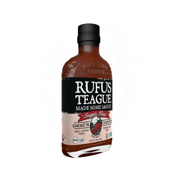 Rufus Teague BBQ Sauce | Smoke'N Chipotle |Sugar Free