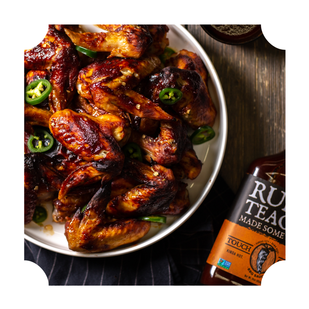 Rufus Teague BBQ Sauce |Touch O' Heat BBQ Sauce