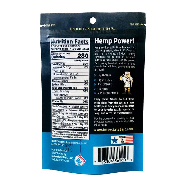 Rufus Teague Hemp Seeds | Sea Salted