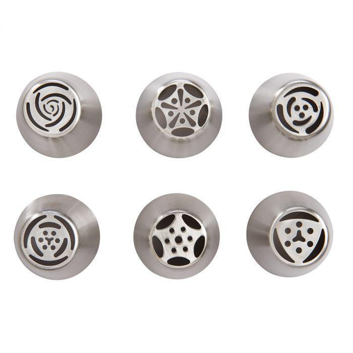 Russian Decorating Set of 6 Tips
