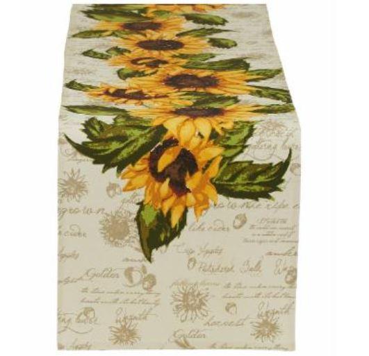 Rustic Sunflower Table Runner