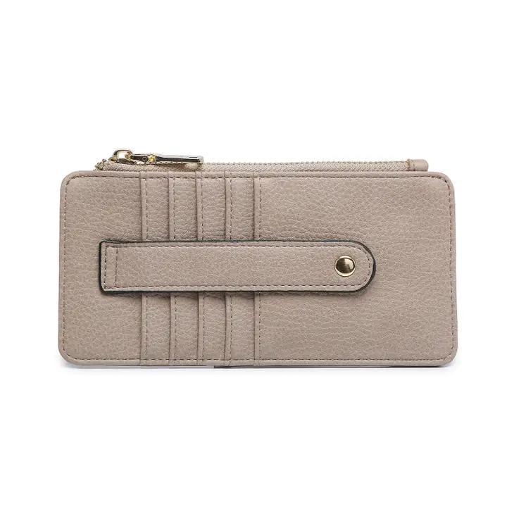 Sage Slim Card Holder Wallet | Fog Grey