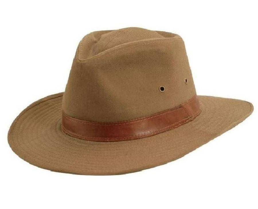 Saguaro Men's Twill Outback Hat Bark