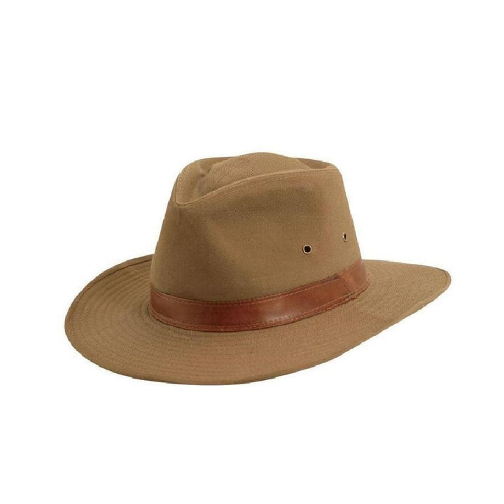 Saguaro Men's Twill Outback Hat Bark