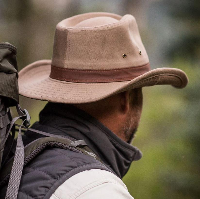 Saguaro Men's Twill Outback Hat Bark