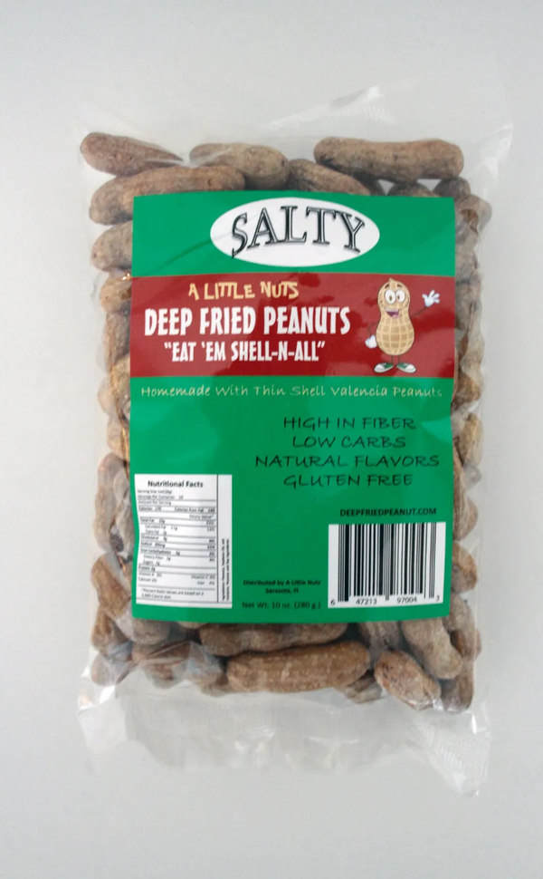 Deep Fried Peanuts Eat Them Shell and All Salty Deep Fried Peanuts
