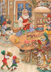 Greeting Card Advent Calendar Santa Bakes