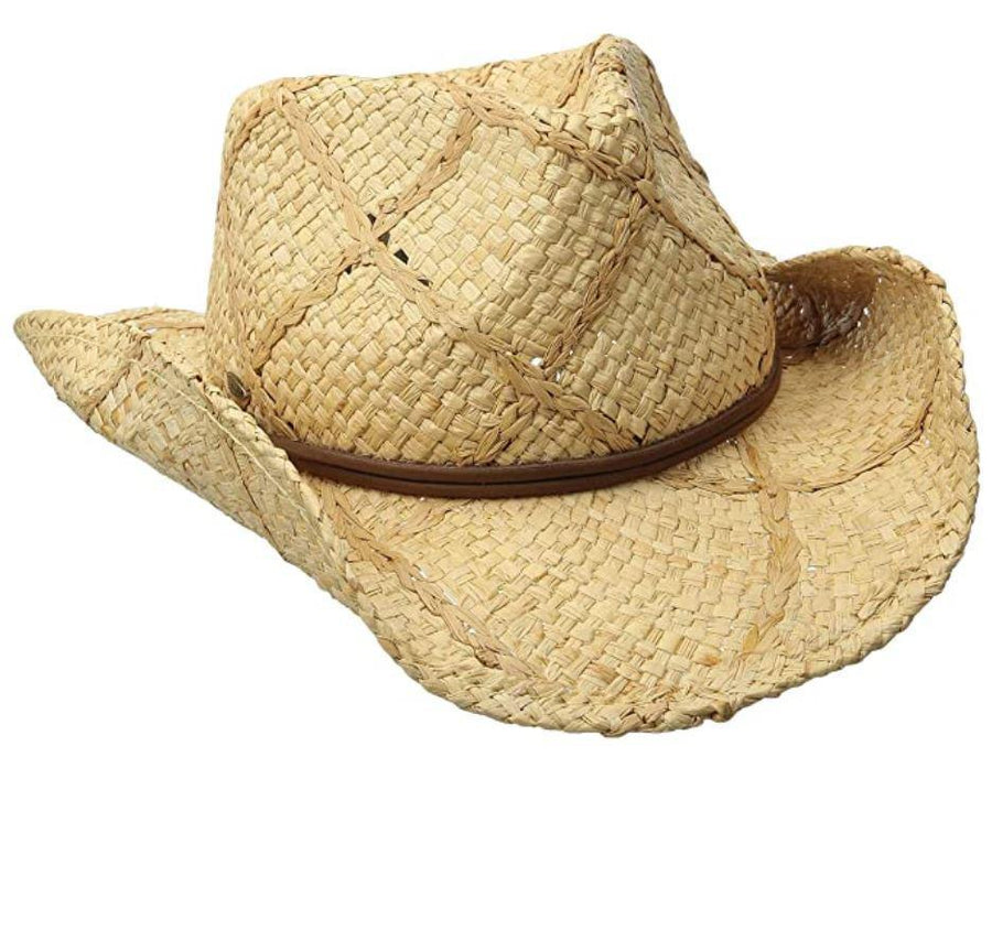 Scala Fancy Weave Raffia Women's Outback Hat